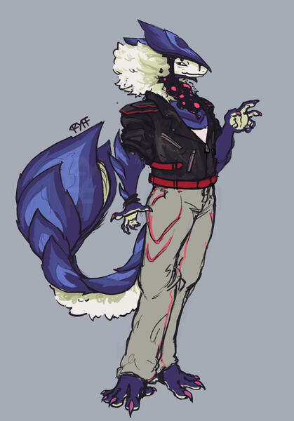Colored sketch