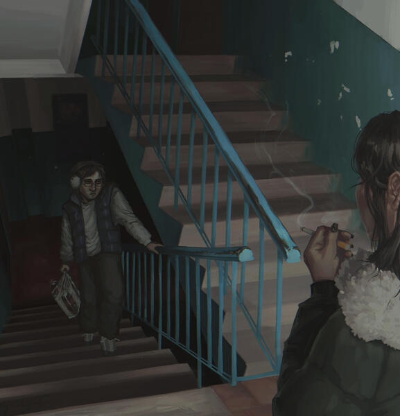Stair Cage